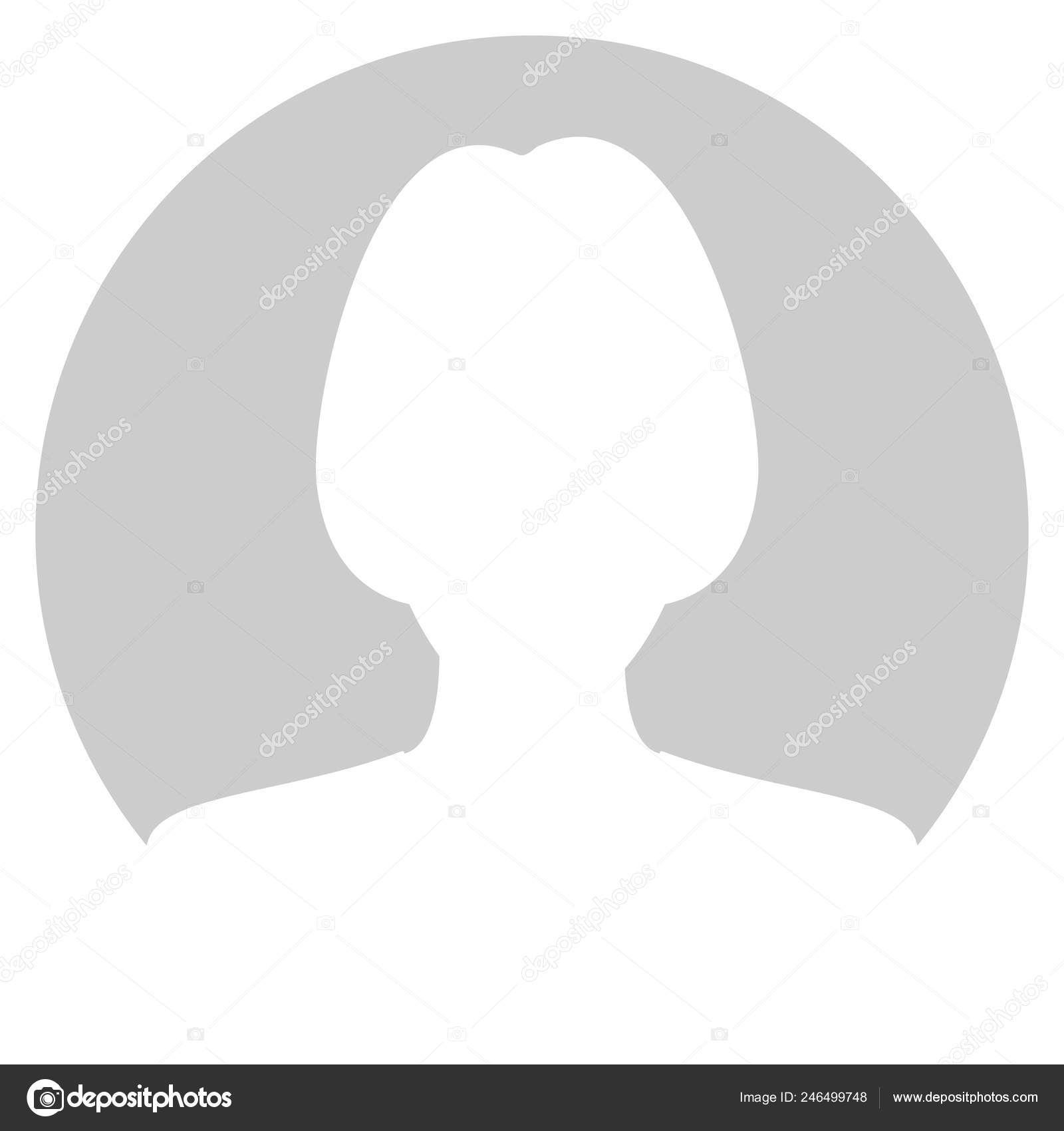Abstract Sign Avatar Women Icon Girl Profile White Symbol Gray Stock Vector  by ©Archivector 246499748